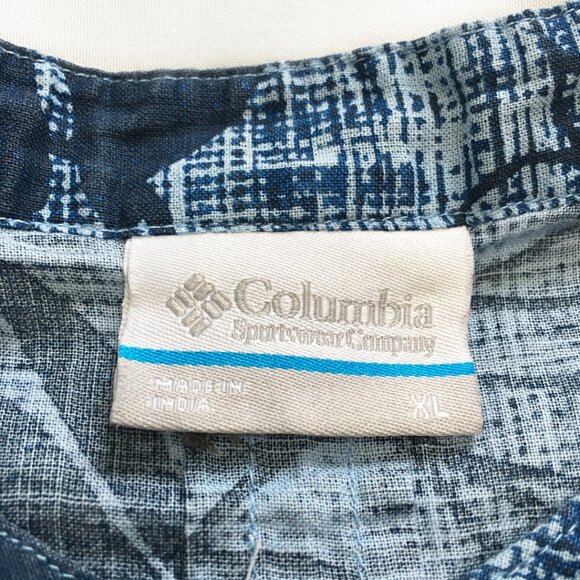 Columbia Sportswear Company Women's Sleeveless Blouse Size XL Blue - Picture 7 of 12